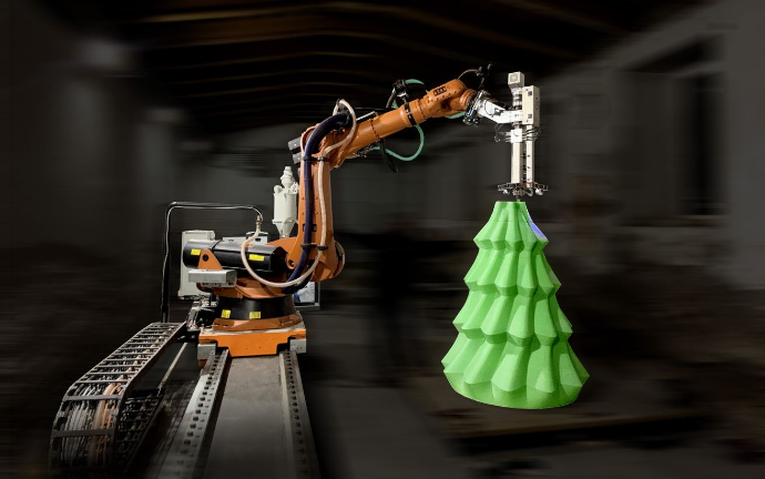 Large Scale Robotic 3D printing technology