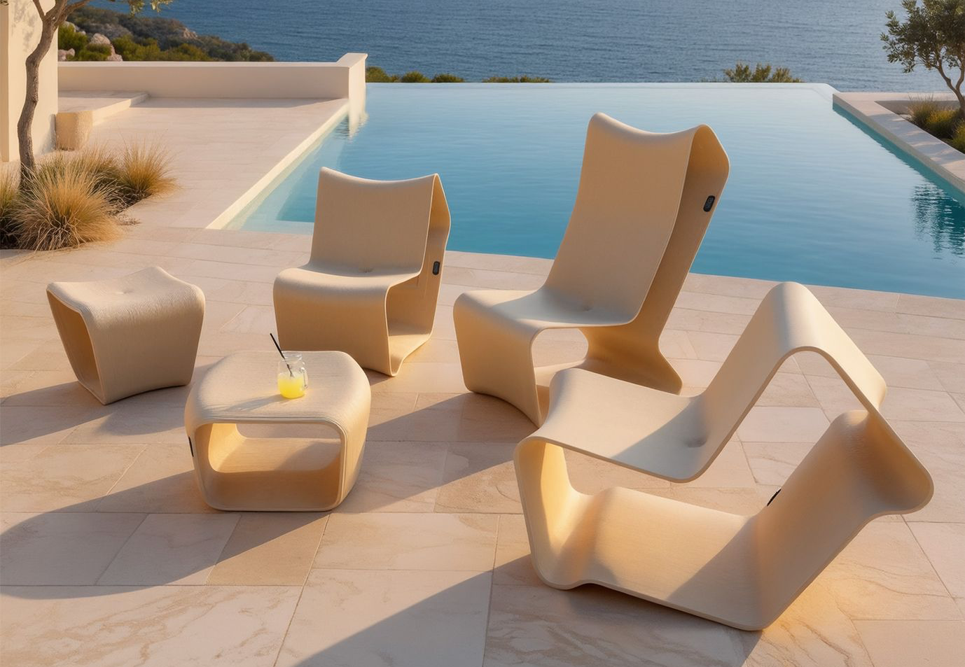 Poolside furniture - Naian Lounge