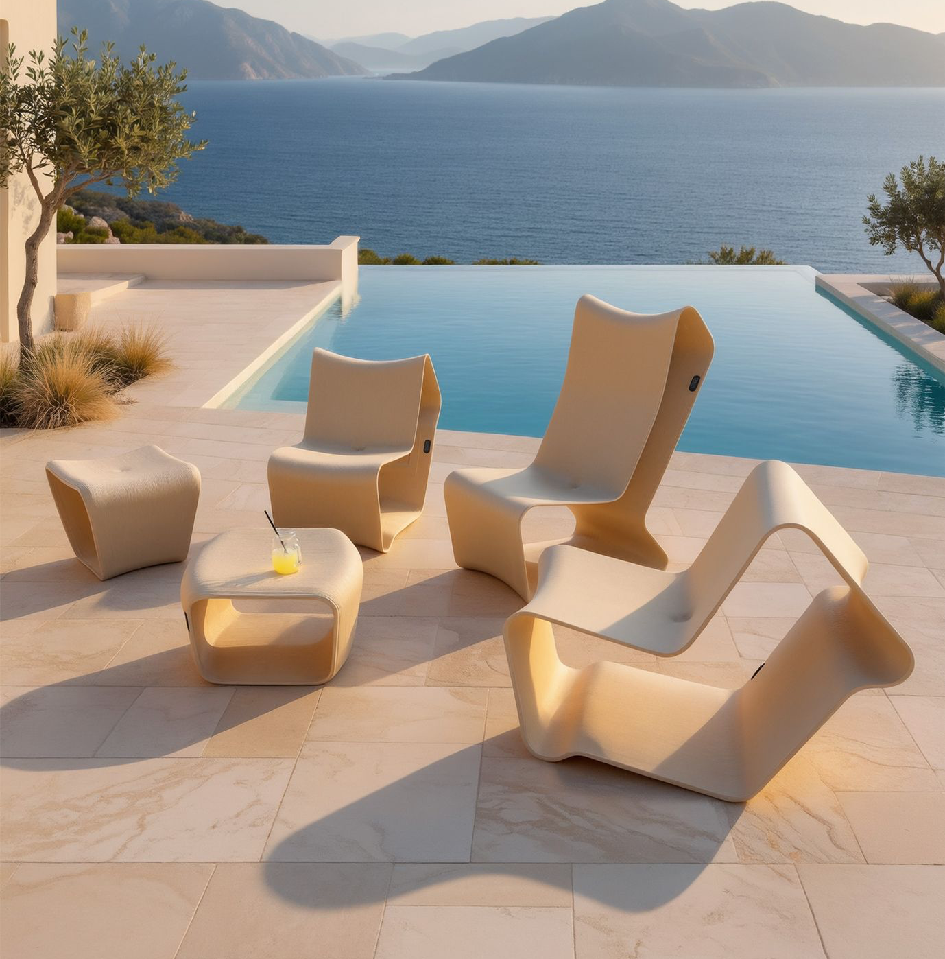 Poolside furniture - Naian Lounge